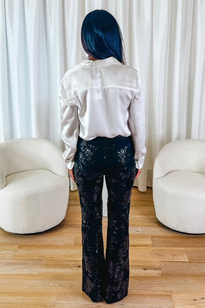 Jennie Lace Boot Cut Pants