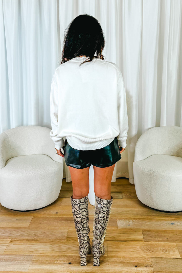 Lacey Oversized Crewneck Sweater