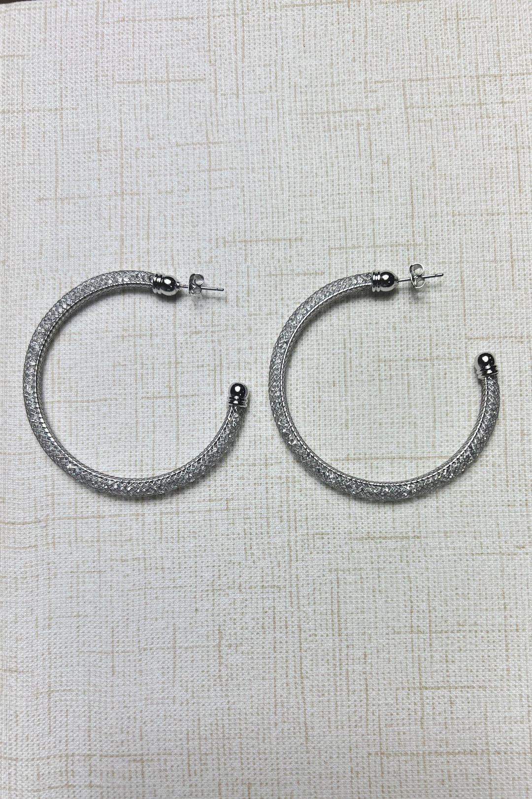 Crystal Hoop Earrings